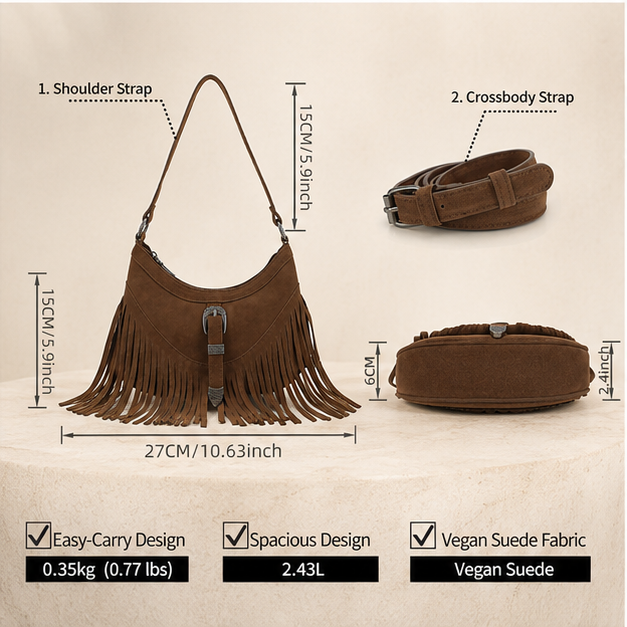 The Sedona Fringe Bag