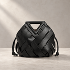 Rosette Woven Bag