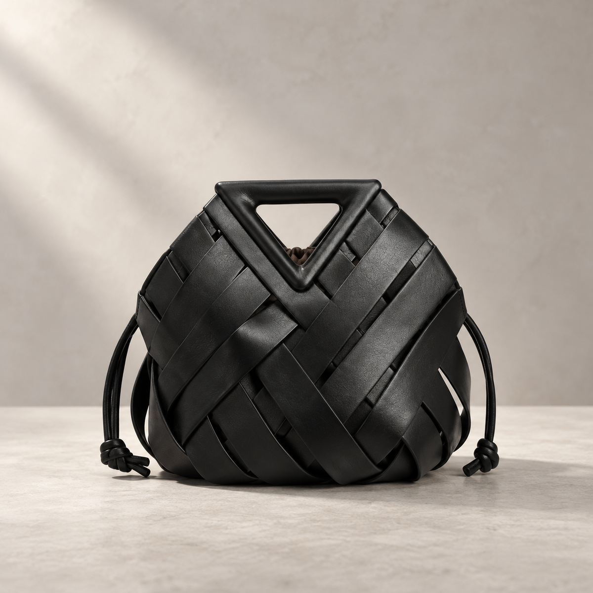 Rosette Woven Bag