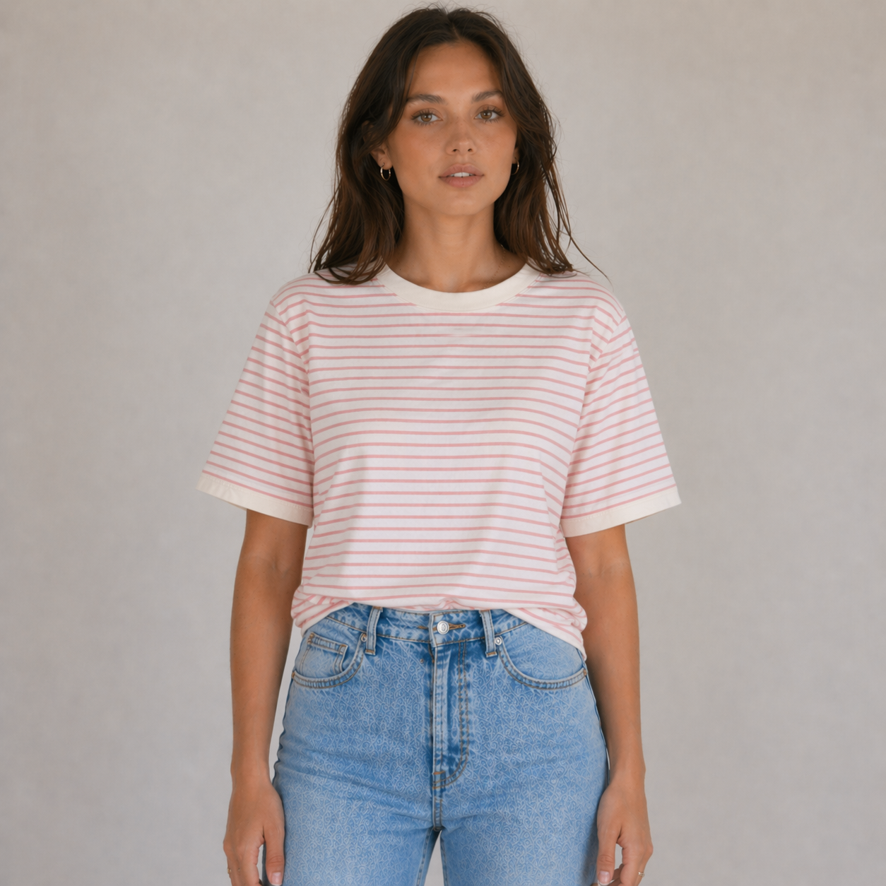 The Elara Stripe Tee