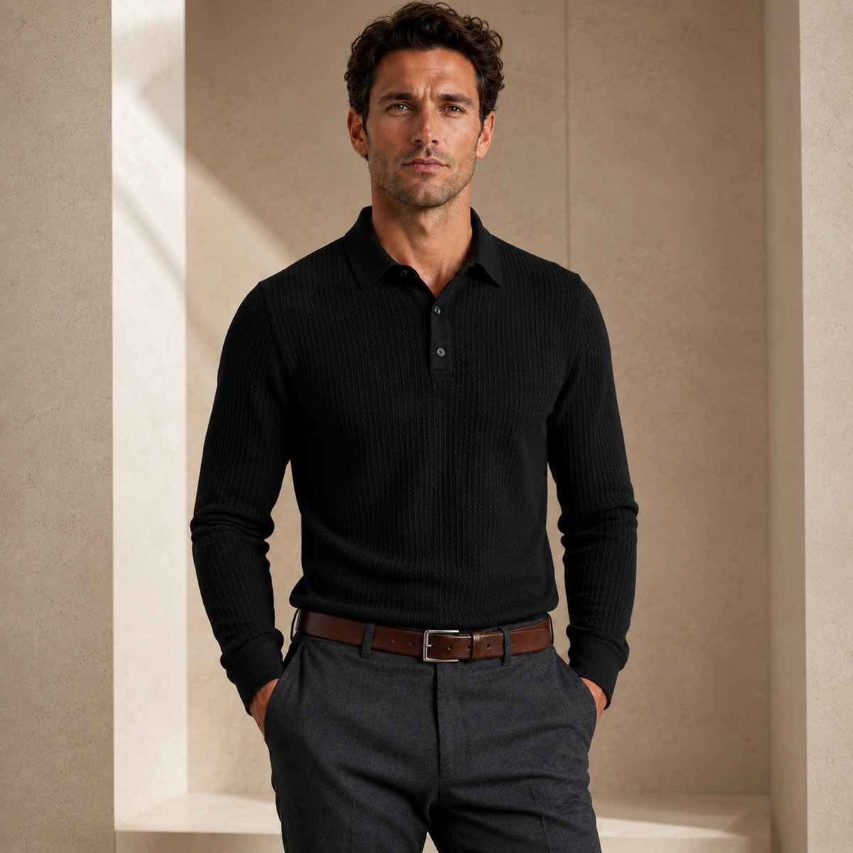 Heritage Knit Polo