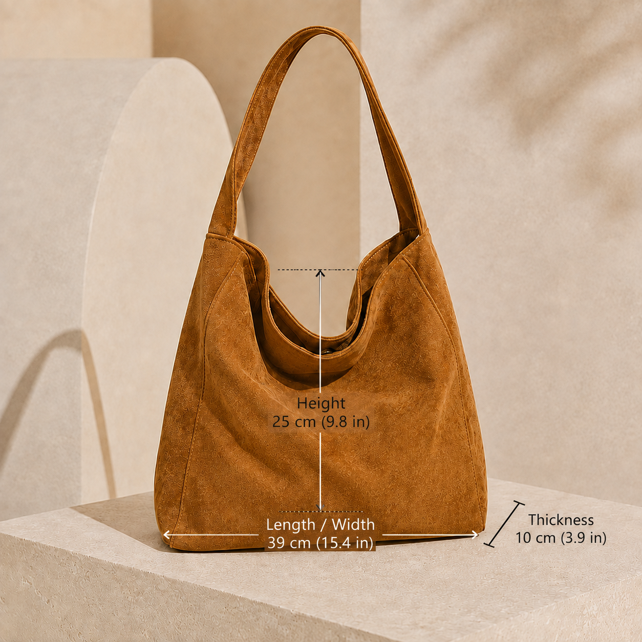 The Sloane Suede Hobo