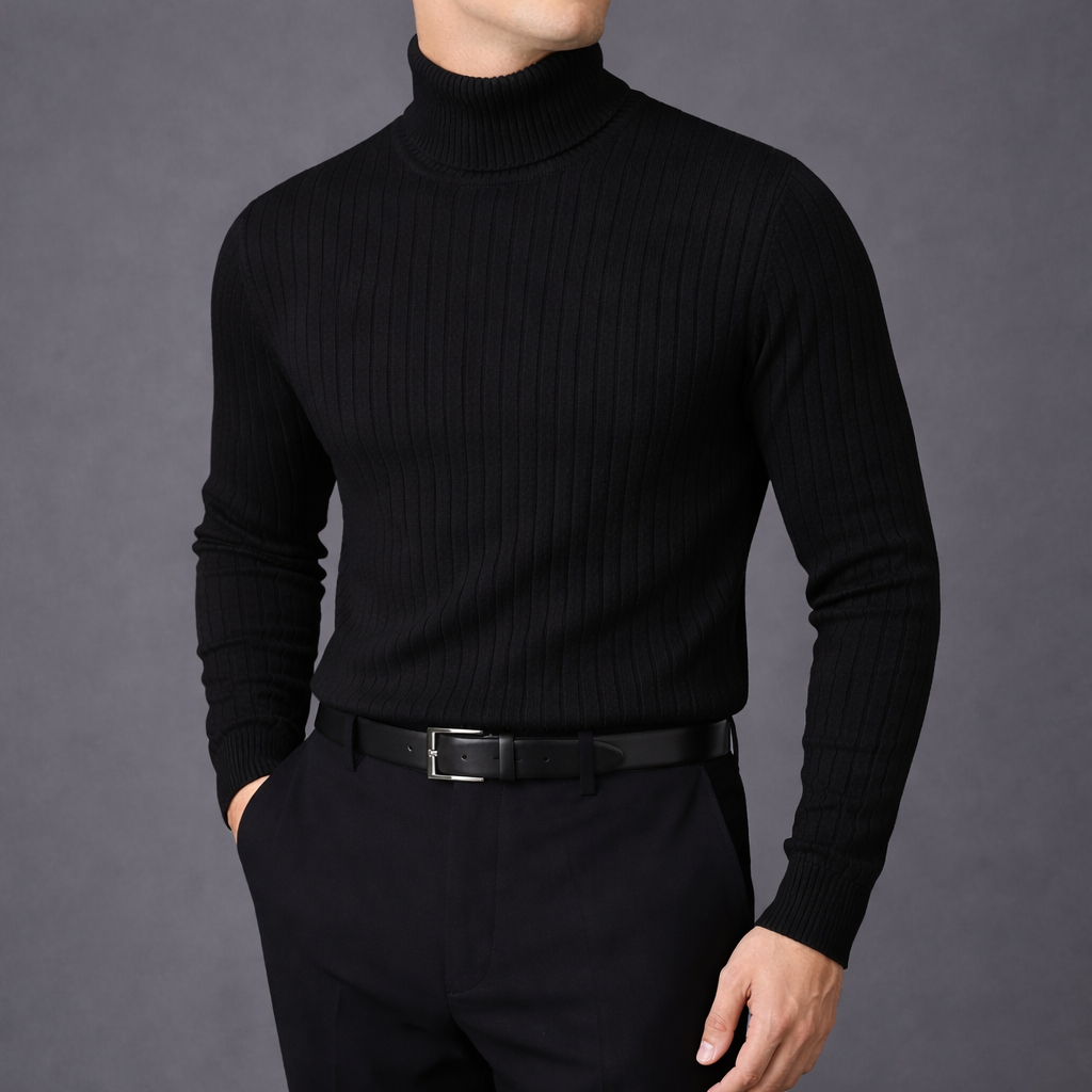 Heritage Ribbed Turtleneck