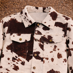 The Hadlee Cow-Print Jacket