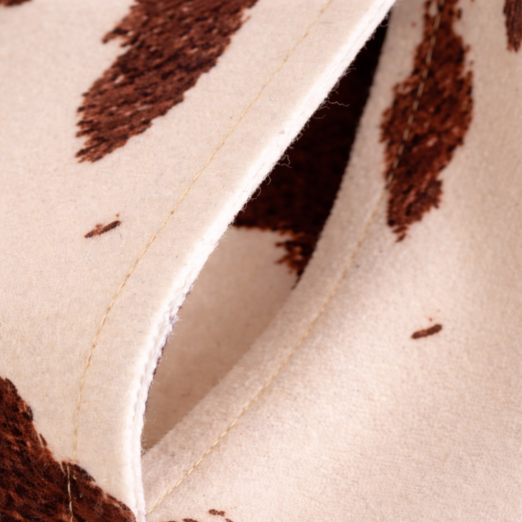 The Hadlee Cow-Print Jacket