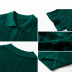The Riviera Knit Button Up