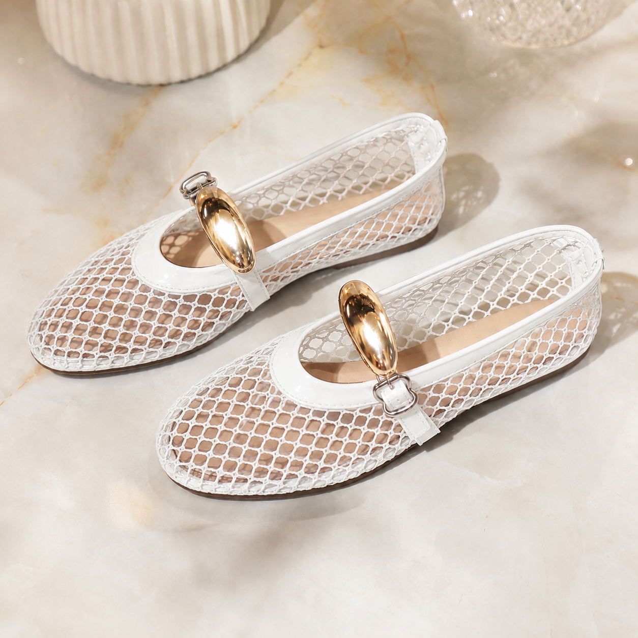 The Sienna Woven Mary Jane