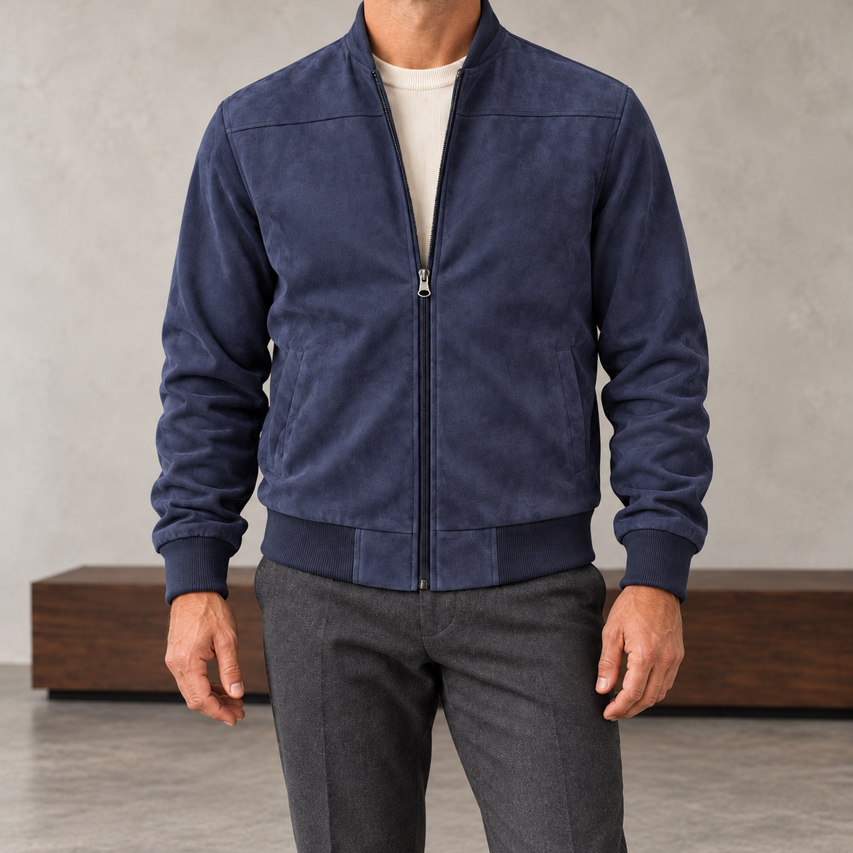 Redford Suede Bomber
