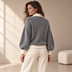 Magnolia Contrast Sweater