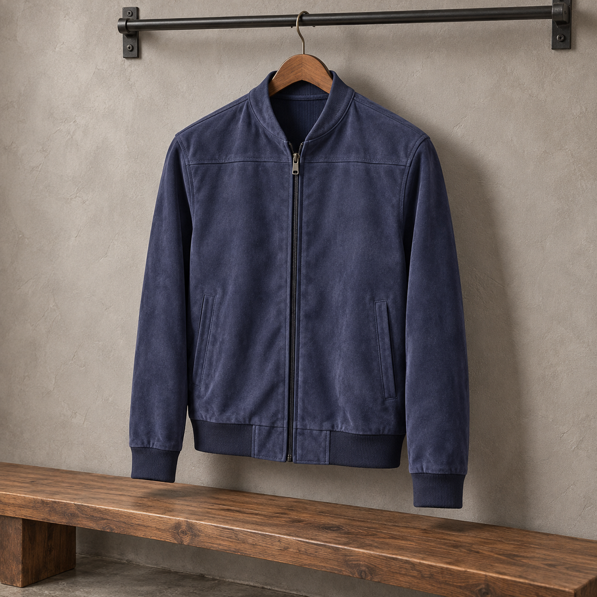 Redford Suede Bomber