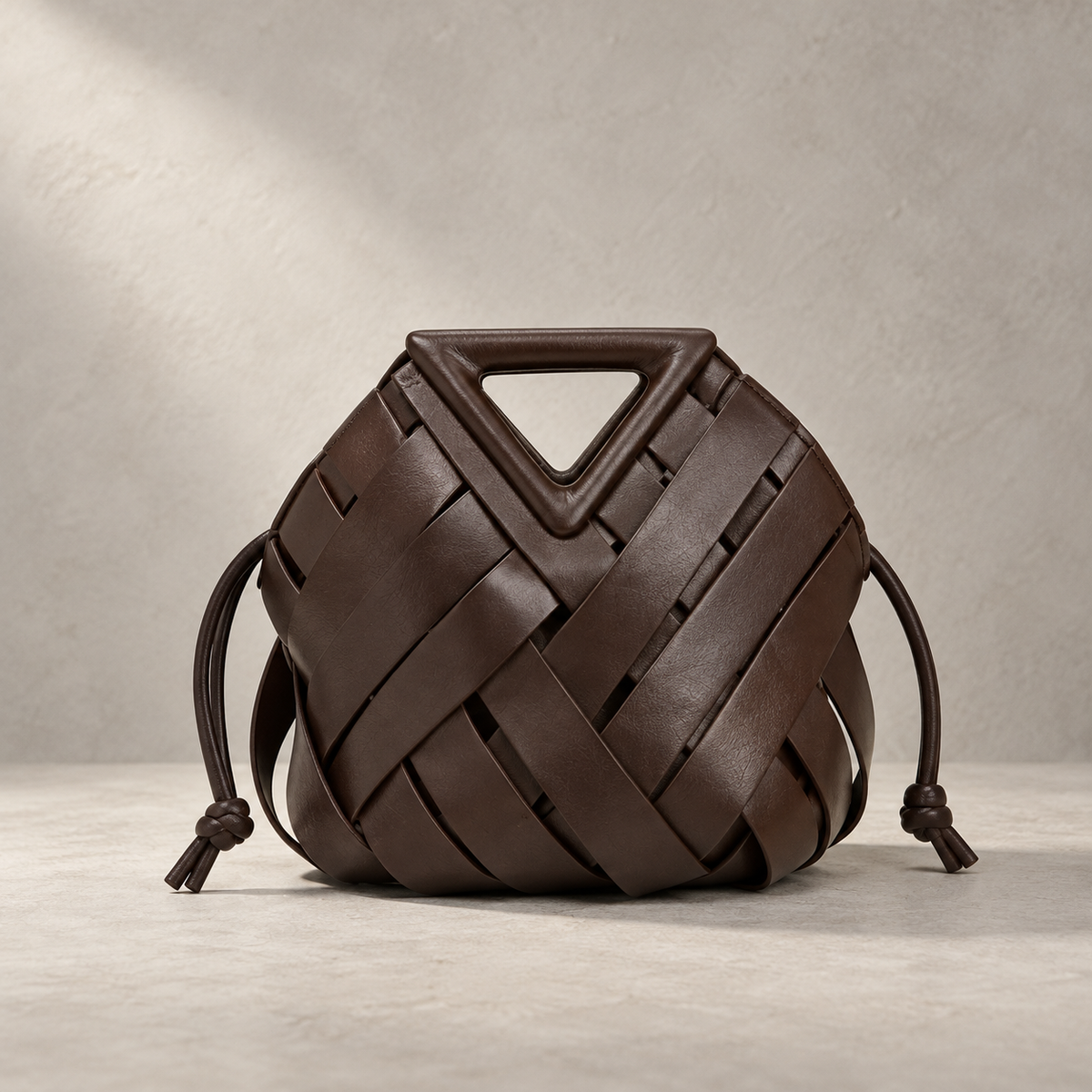 Rosette Woven Bag