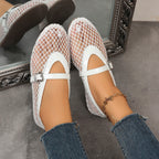 The Sienna Woven Mary Jane