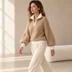 Magnolia Contrast Sweater