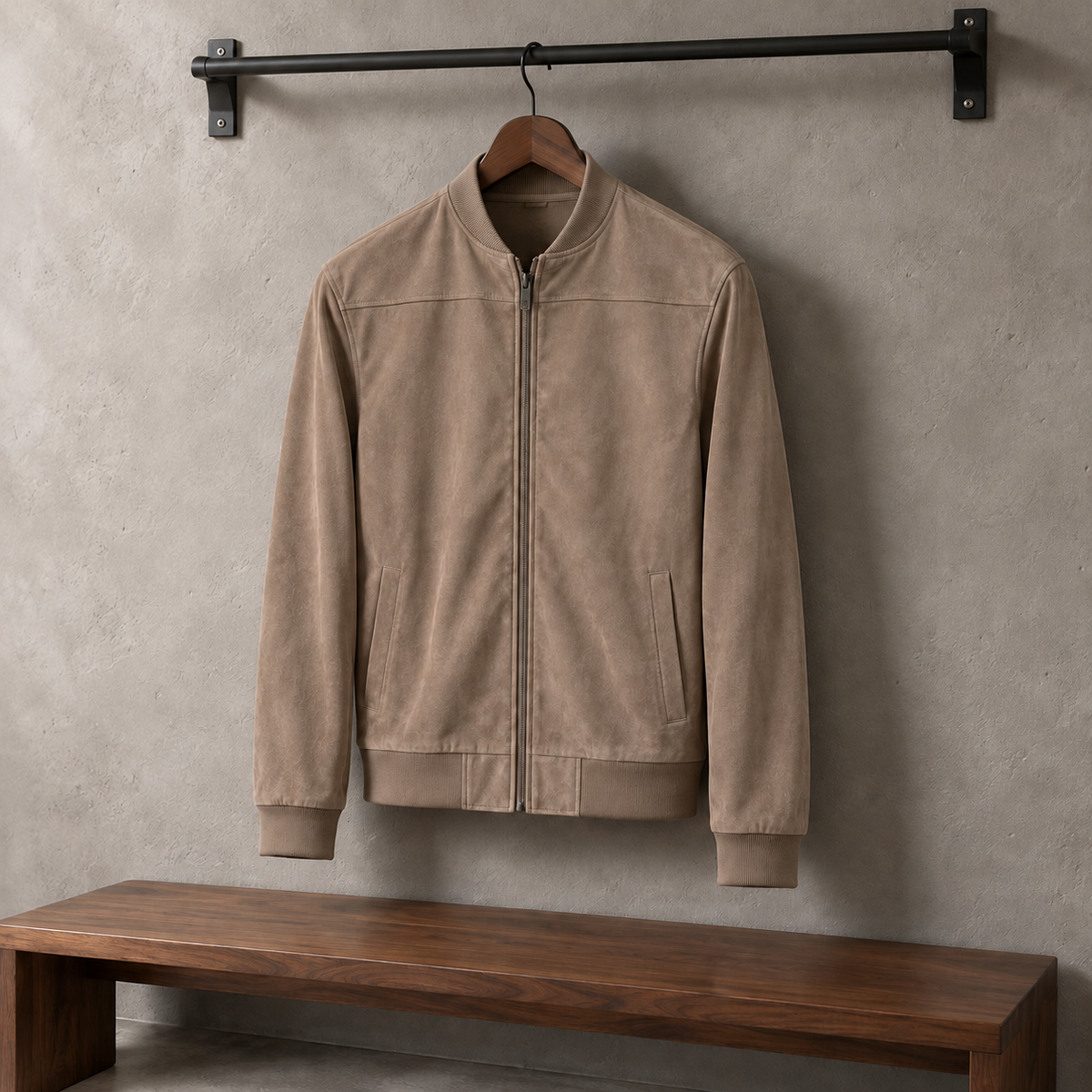 Redford Suede Bomber